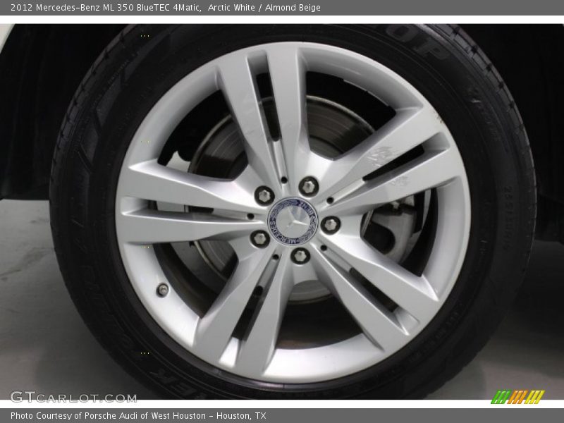 Arctic White / Almond Beige 2012 Mercedes-Benz ML 350 BlueTEC 4Matic