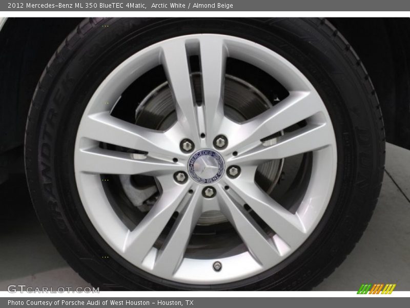 Arctic White / Almond Beige 2012 Mercedes-Benz ML 350 BlueTEC 4Matic