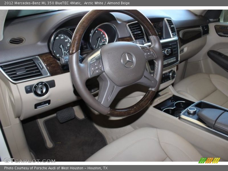 Arctic White / Almond Beige 2012 Mercedes-Benz ML 350 BlueTEC 4Matic
