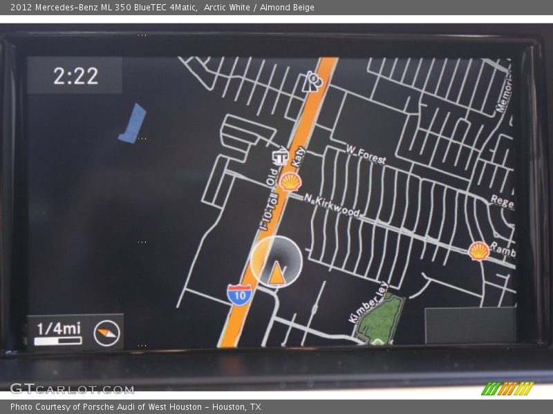 Arctic White / Almond Beige 2012 Mercedes-Benz ML 350 BlueTEC 4Matic