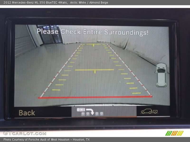 Arctic White / Almond Beige 2012 Mercedes-Benz ML 350 BlueTEC 4Matic