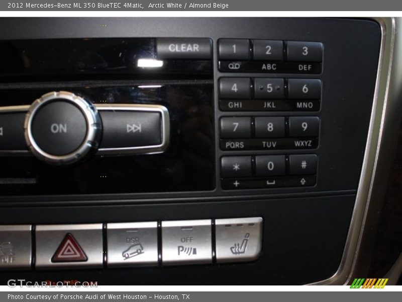Arctic White / Almond Beige 2012 Mercedes-Benz ML 350 BlueTEC 4Matic