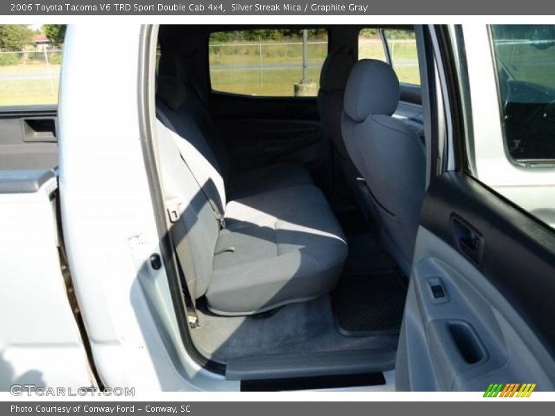 Silver Streak Mica / Graphite Gray 2006 Toyota Tacoma V6 TRD Sport Double Cab 4x4