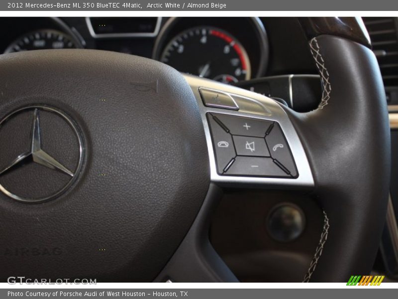 Arctic White / Almond Beige 2012 Mercedes-Benz ML 350 BlueTEC 4Matic