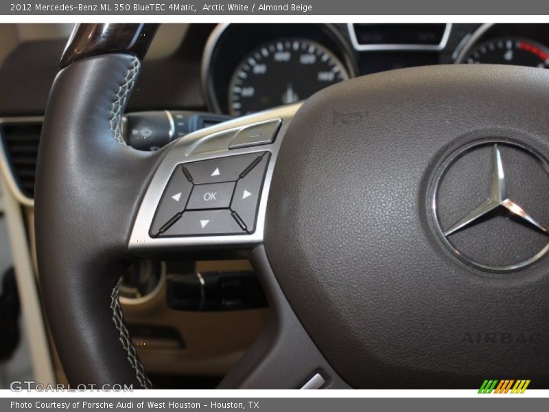 Arctic White / Almond Beige 2012 Mercedes-Benz ML 350 BlueTEC 4Matic