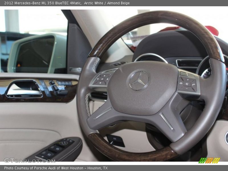 Arctic White / Almond Beige 2012 Mercedes-Benz ML 350 BlueTEC 4Matic