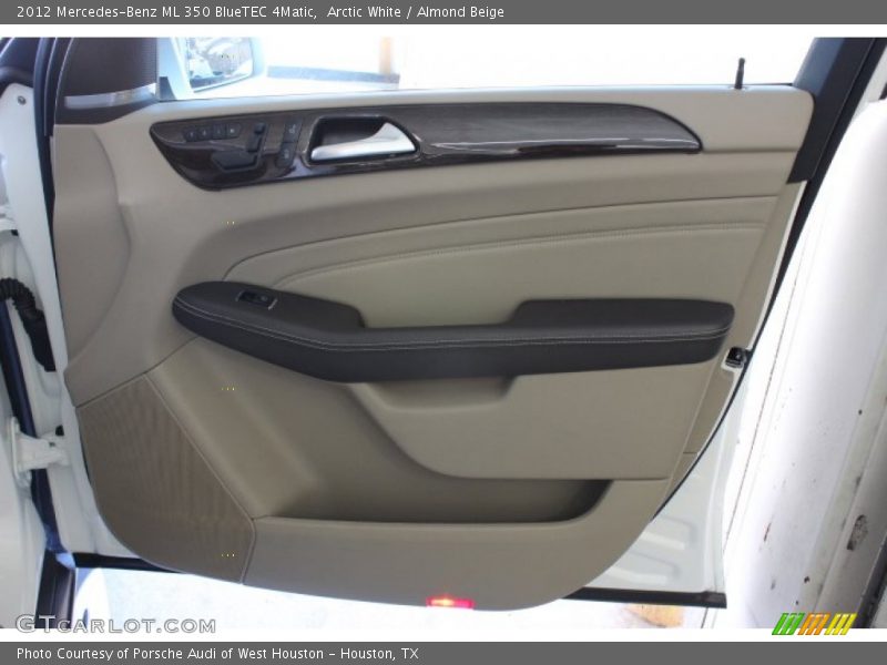 Arctic White / Almond Beige 2012 Mercedes-Benz ML 350 BlueTEC 4Matic