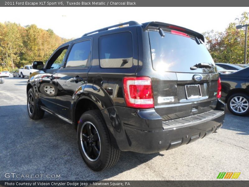 Tuxedo Black Metallic / Charcoal Black 2011 Ford Escape XLT Sport V6