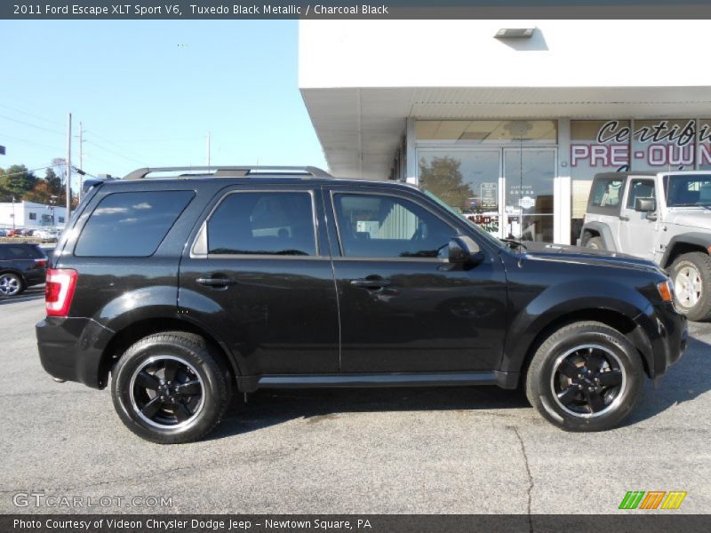 Tuxedo Black Metallic / Charcoal Black 2011 Ford Escape XLT Sport V6