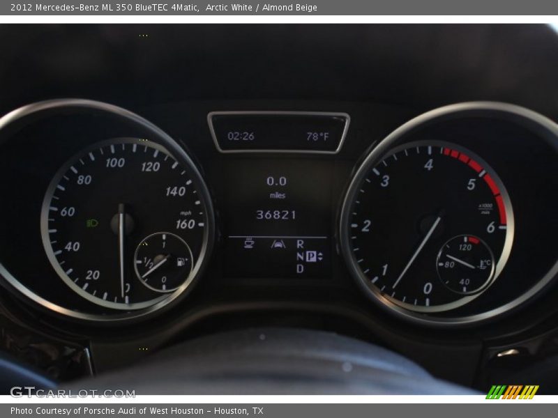Arctic White / Almond Beige 2012 Mercedes-Benz ML 350 BlueTEC 4Matic