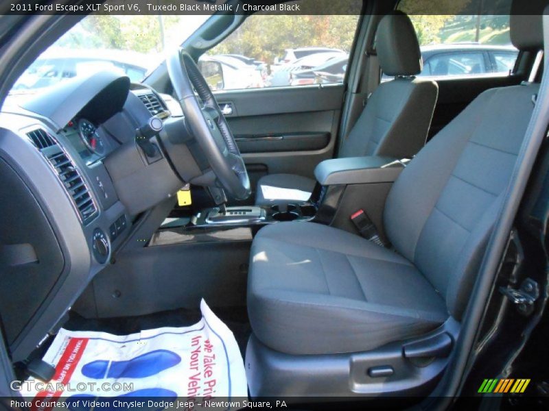 Tuxedo Black Metallic / Charcoal Black 2011 Ford Escape XLT Sport V6