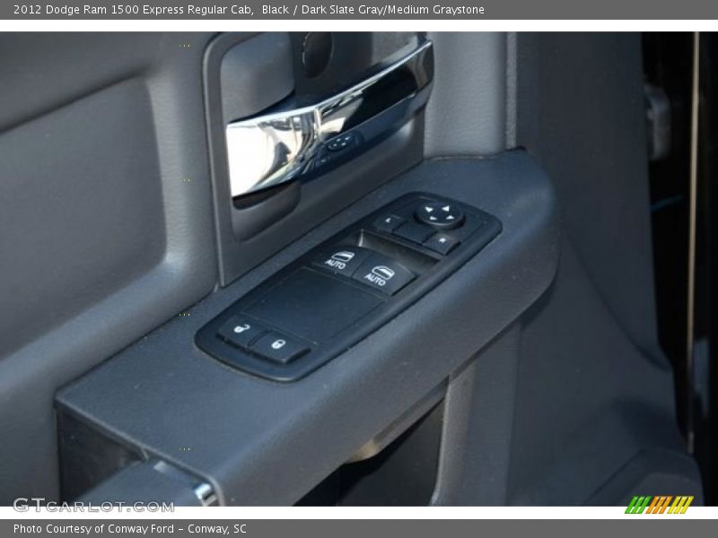 Black / Dark Slate Gray/Medium Graystone 2012 Dodge Ram 1500 Express Regular Cab