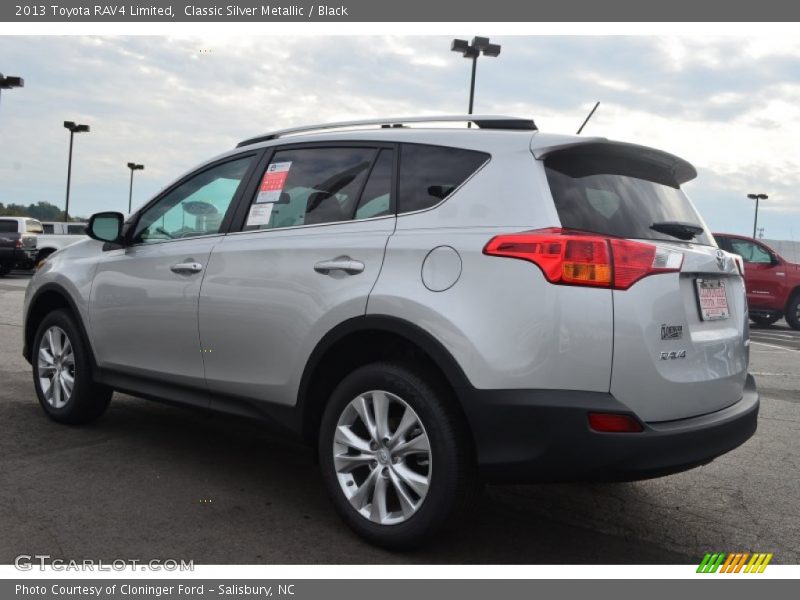 Classic Silver Metallic / Black 2013 Toyota RAV4 Limited