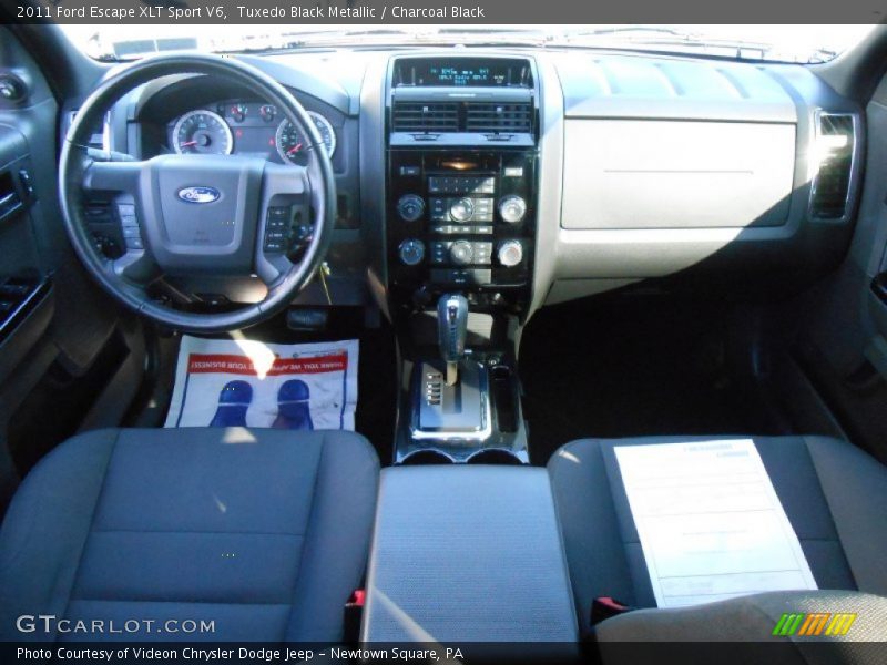 Tuxedo Black Metallic / Charcoal Black 2011 Ford Escape XLT Sport V6