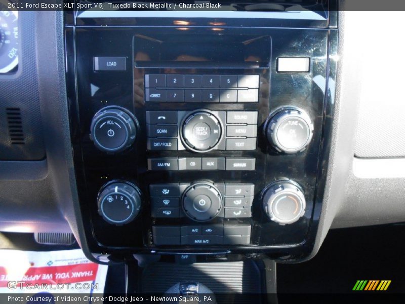 Tuxedo Black Metallic / Charcoal Black 2011 Ford Escape XLT Sport V6