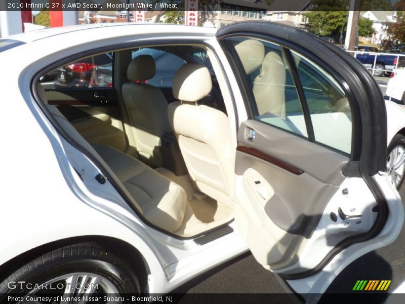 Moonlight White / Wheat 2010 Infiniti G 37 x AWD Sedan