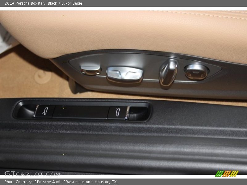 Black / Luxor Beige 2014 Porsche Boxster
