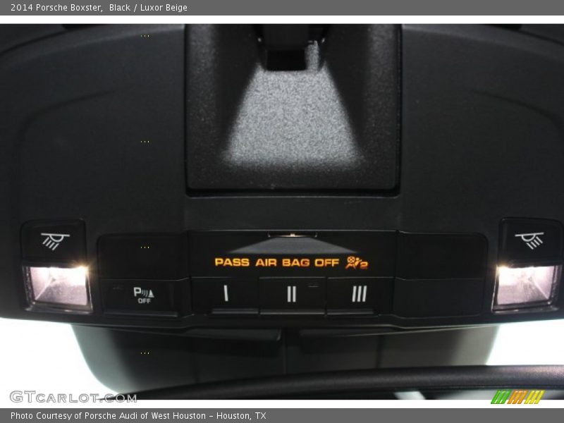 Black / Luxor Beige 2014 Porsche Boxster