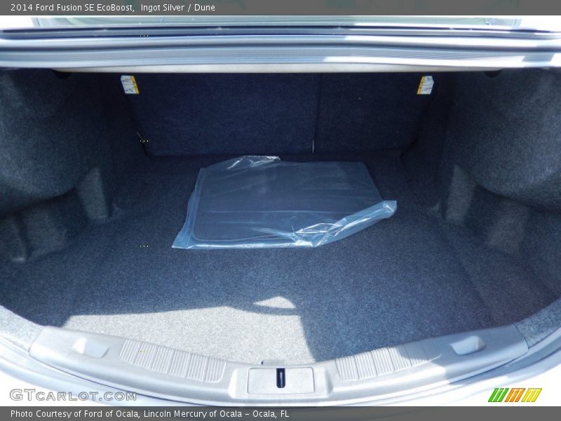 Ingot Silver / Dune 2014 Ford Fusion SE EcoBoost