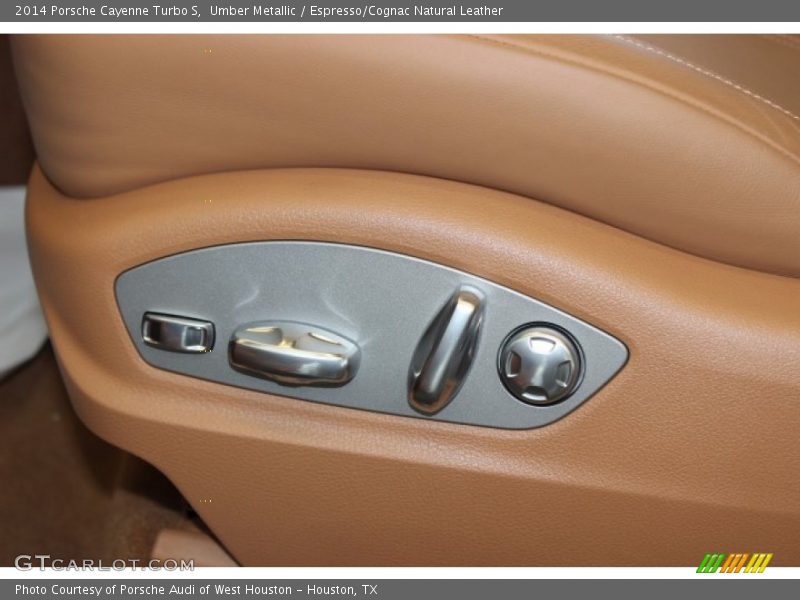 Umber Metallic / Espresso/Cognac Natural Leather 2014 Porsche Cayenne Turbo S
