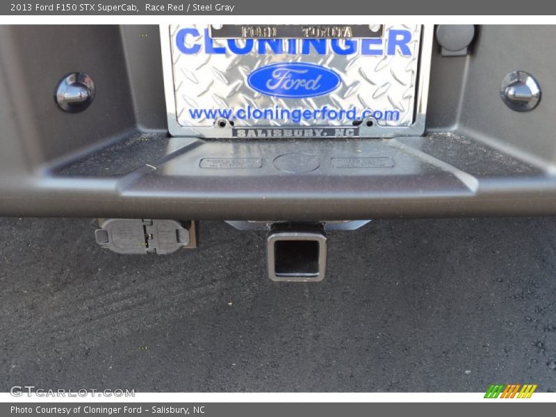 Race Red / Steel Gray 2013 Ford F150 STX SuperCab