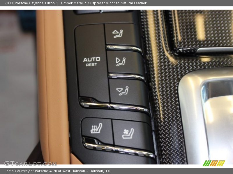 Umber Metallic / Espresso/Cognac Natural Leather 2014 Porsche Cayenne Turbo S