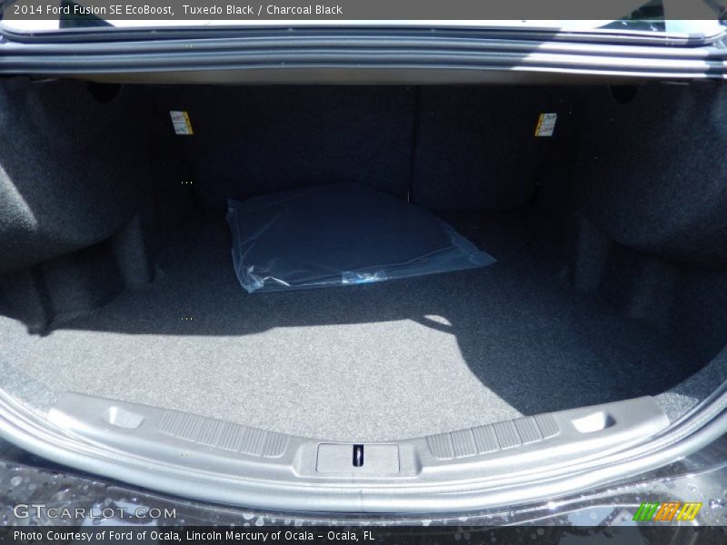 Tuxedo Black / Charcoal Black 2014 Ford Fusion SE EcoBoost