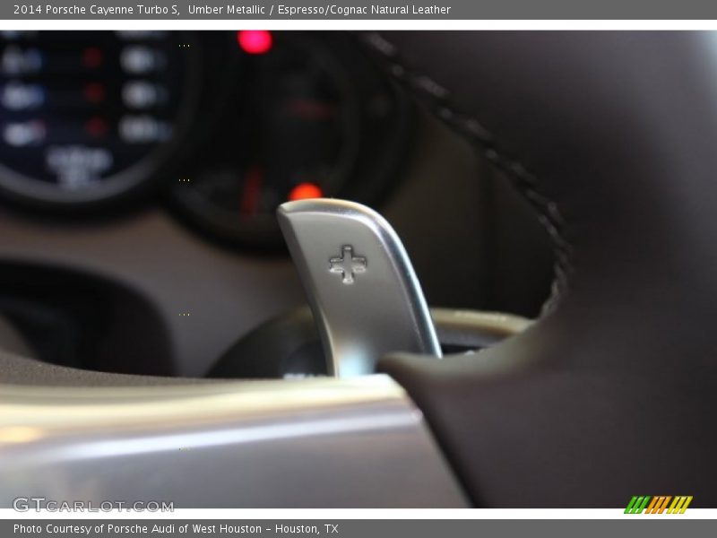 Umber Metallic / Espresso/Cognac Natural Leather 2014 Porsche Cayenne Turbo S