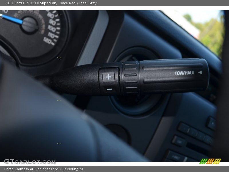 Race Red / Steel Gray 2013 Ford F150 STX SuperCab