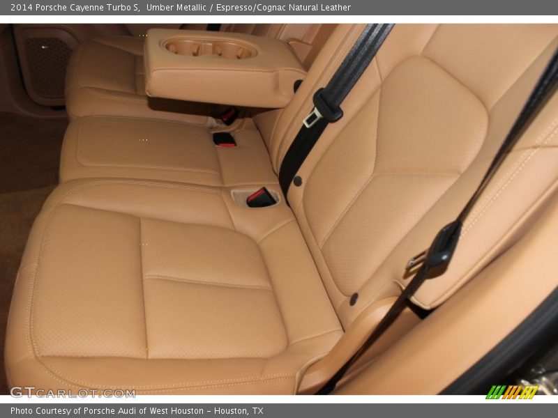 Umber Metallic / Espresso/Cognac Natural Leather 2014 Porsche Cayenne Turbo S