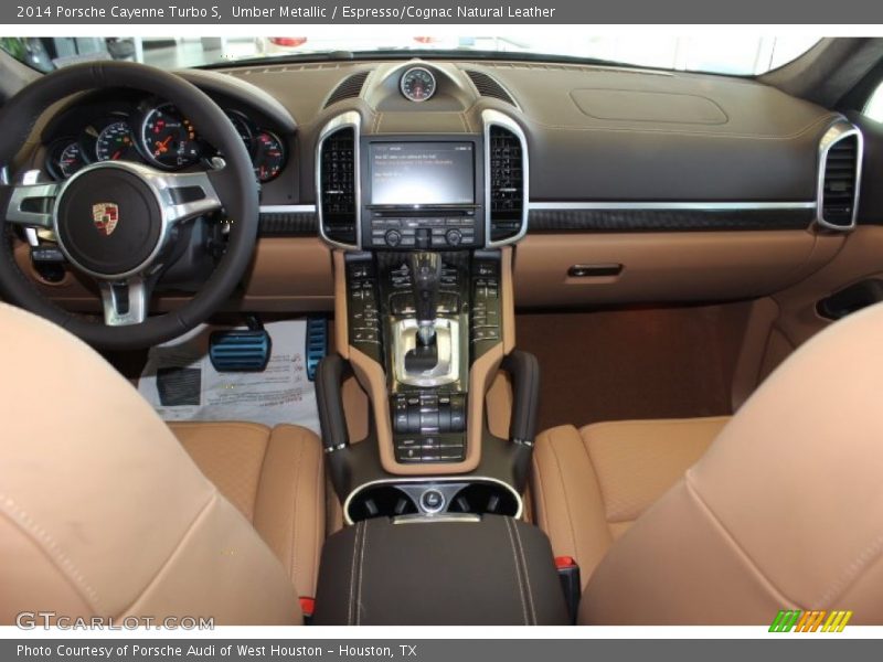 Dashboard of 2014 Cayenne Turbo S