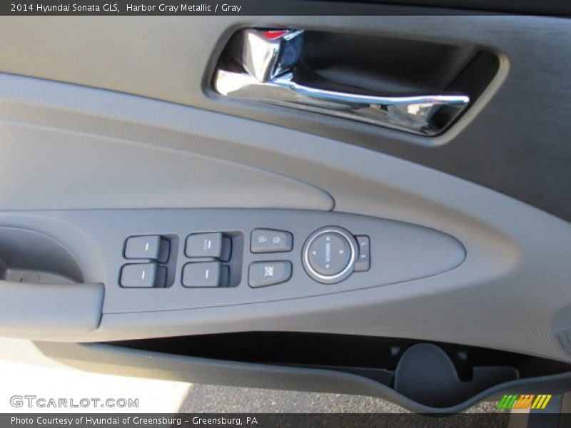 Harbor Gray Metallic / Gray 2014 Hyundai Sonata GLS