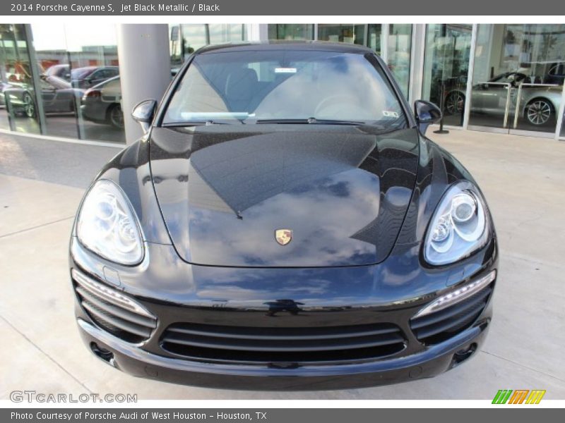 Jet Black Metallic / Black 2014 Porsche Cayenne S