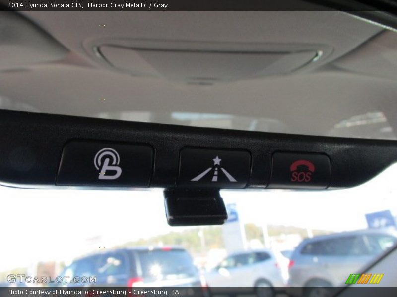 Harbor Gray Metallic / Gray 2014 Hyundai Sonata GLS