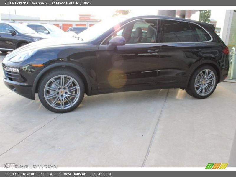 Jet Black Metallic / Black 2014 Porsche Cayenne S