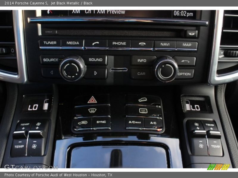 Controls of 2014 Cayenne S