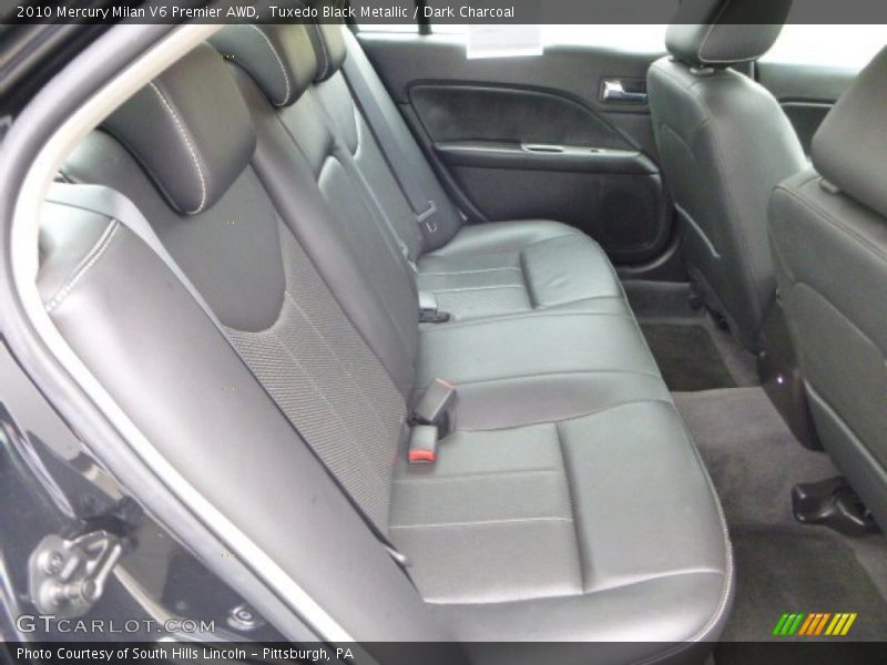 Tuxedo Black Metallic / Dark Charcoal 2010 Mercury Milan V6 Premier AWD