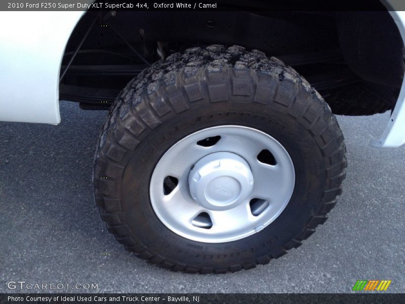 Oxford White / Camel 2010 Ford F250 Super Duty XLT SuperCab 4x4