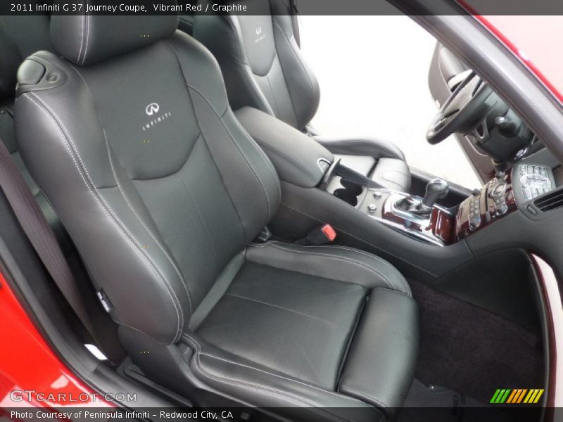 Vibrant Red / Graphite 2011 Infiniti G 37 Journey Coupe