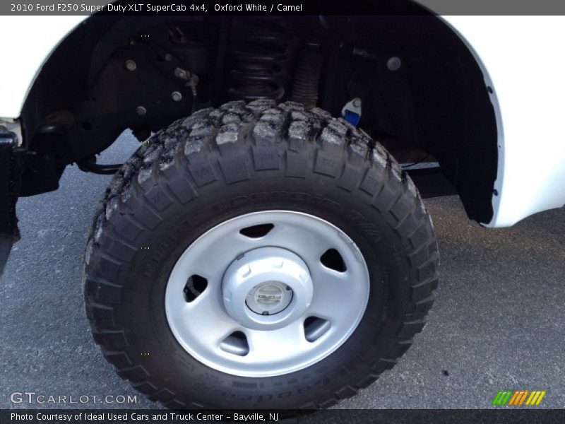 Oxford White / Camel 2010 Ford F250 Super Duty XLT SuperCab 4x4