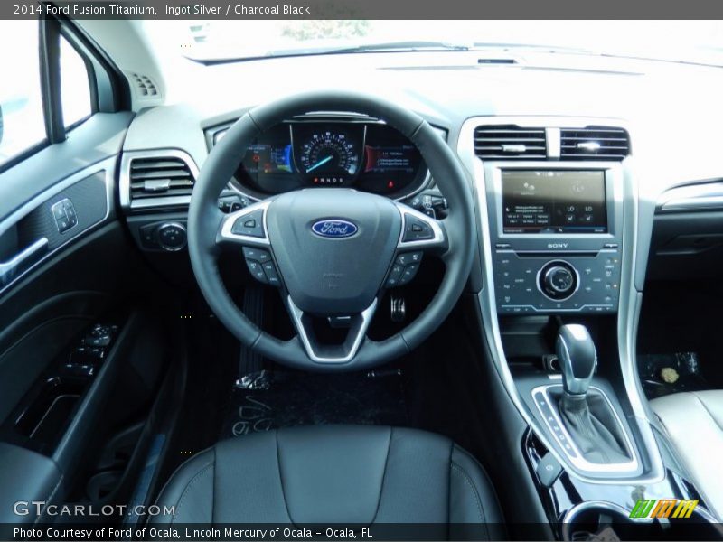 Dashboard of 2014 Fusion Titanium