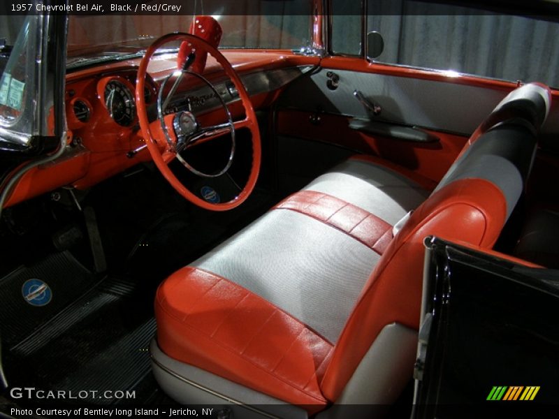 Black / Red/Grey 1957 Chevrolet Bel Air