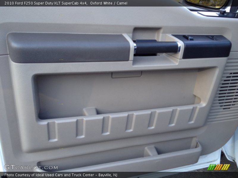 Oxford White / Camel 2010 Ford F250 Super Duty XLT SuperCab 4x4