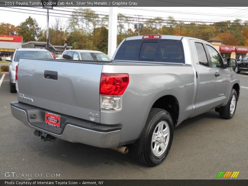 Silver Sky Metallic / Graphite Gray 2011 Toyota Tundra Double Cab 4x4