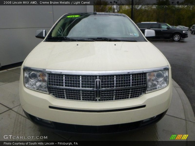 Creme Brulee Metallic / Light Camel 2008 Lincoln MKX AWD