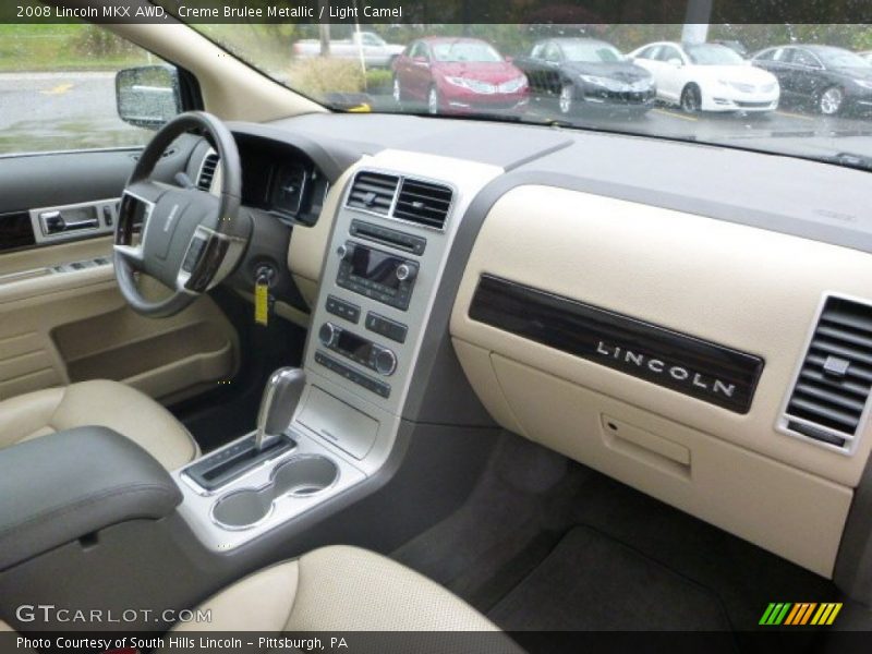 Creme Brulee Metallic / Light Camel 2008 Lincoln MKX AWD