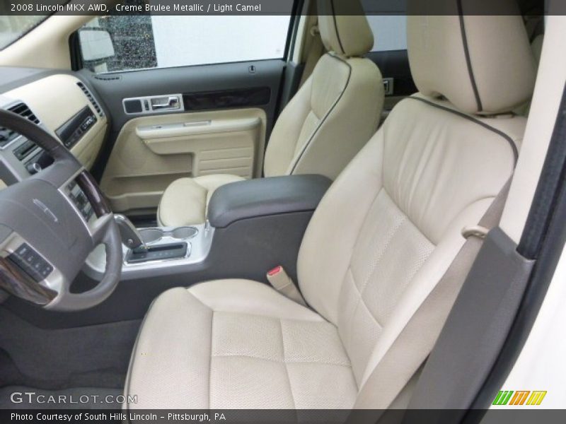 Creme Brulee Metallic / Light Camel 2008 Lincoln MKX AWD
