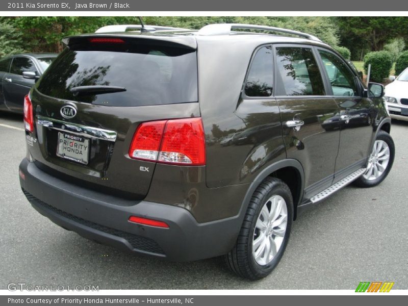 Java Brown / Black 2011 Kia Sorento EX