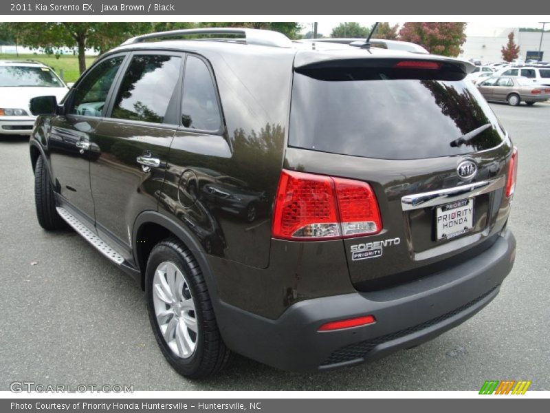 Java Brown / Black 2011 Kia Sorento EX