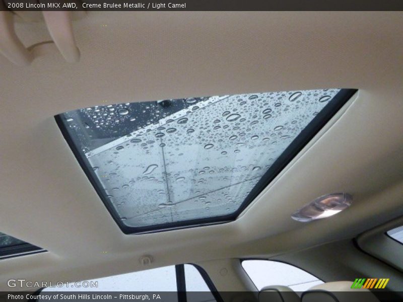 Creme Brulee Metallic / Light Camel 2008 Lincoln MKX AWD